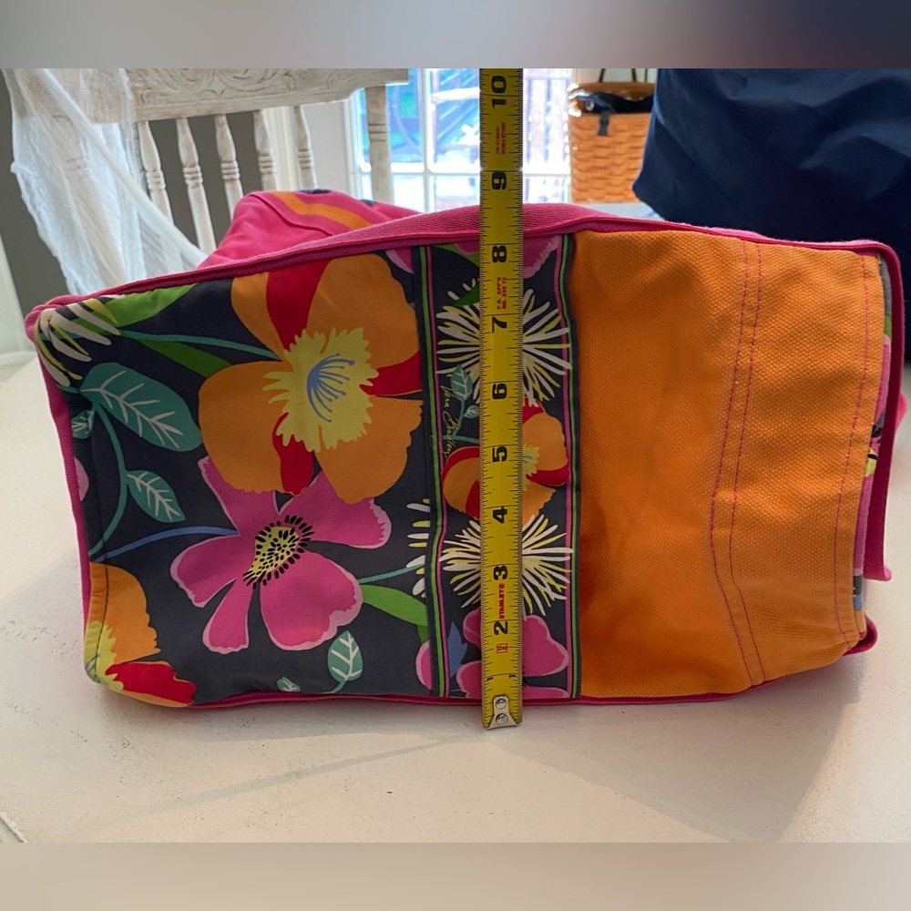 Vera Bradley Jazzy Bloom Large Tote Pool Swim Beach Bag - Picture 16 of 16